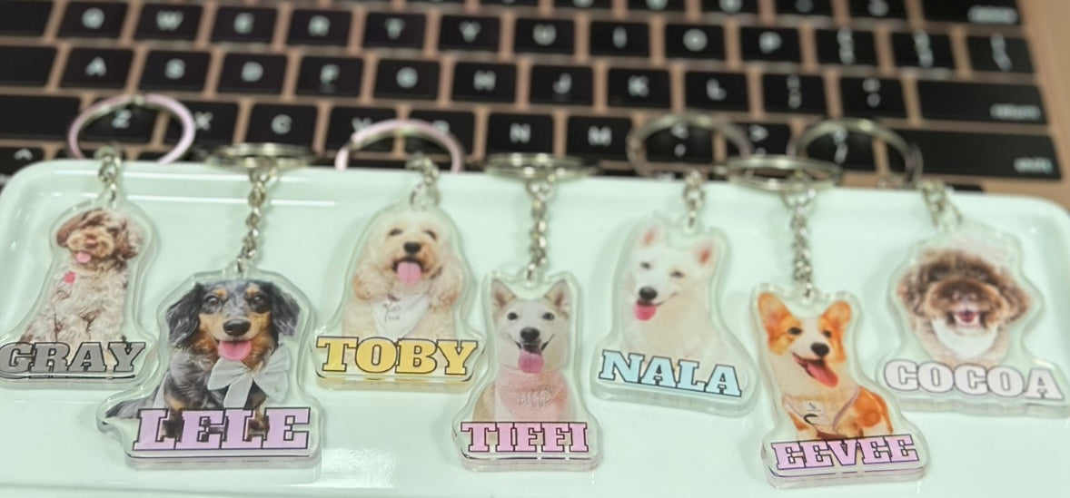 Die Cut Keychain